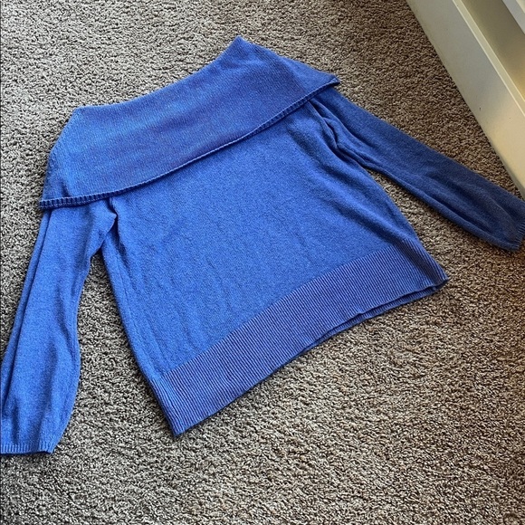 Lane Bryant Sweaters - Lane Bryant Indigo Knit Sweater Size 18/20